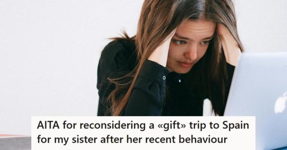 Woman stressed out wondering if she should cancel or not