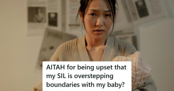 Exhausted mother doing her best to survive a psycho.