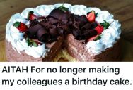 She Made A Birthday Cake For Each Of Her Coworkers, But Stopped When No One Even Acknowledged Her Birthday