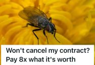 She Signed A Pest Control Contract But Still Gets Pests, So She Found A Way To Get Out Of It