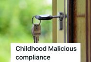 Child Is Locked Out Of The House, So He Sits On The Welcome Mat For Over Two Hours Until His Mom Gets Home