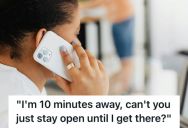 Woman Always Leaves The Store Right After Closing, And She Can’t Stand Inconsiderate Customers Who Ask Her To Wait For Them