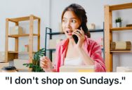 Customer Rudely Demanded Store Honor A Weekend Sale On Monday, But This Woman Stood Firm And Said She Missed The Window