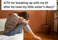 Her Boyfriend Read Her Sister’s Diary And Made Fun Of It, So She Ended Things With Him And Stood Up For Her Sister
