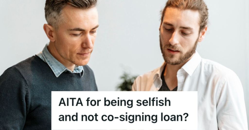 Two men seriously talking while looking at a document