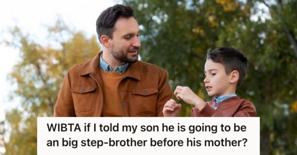 Father and son bonding outdoors