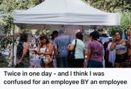 Woman Was Mistaken For A Vendor At A Craft Fair Twice, But She Decided Not To Correct Them So She Could Get A Discount