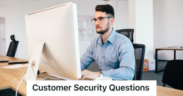 Man working in front of his computer