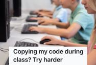 Man Caught His Classmate Copying His Code Off His Screen During An Exam, So He Outsmarted Him With Speed And Strategy