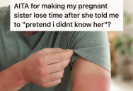 College Student Asked His Pregnant Sister To Give Him A Ride Home, But She Was Embarrassed By The Way He Was Dressed And Told Him To Pretend He Doesn’t Know Her