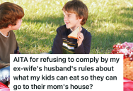 His Ex-Wife’s Stepdaughter Is Allergic To Multiple Foods, So His Kids Aren’t Allowed Over To Their House For The Ex-Wife’s Custody Time Unless They Never Eat These Foods Again