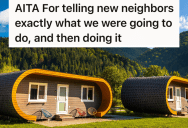 Rural Homeowners Decide To Build A Few Tiny Houses For Their Children, But One Neighbor Is Pretty Upset About These Plans