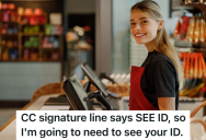 Rude Customer Tells Cashier She Forgot To Check His ID, But When She Asks For His ID He Realizes He Doesn’t Have It With Him
