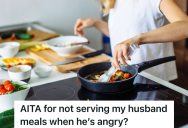 She Likes Cooking For Her Husband, But She Doesn’t Like It When She Cooks And He Doesn’t Eat The Food