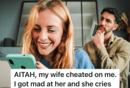 Husband Was Suspicious That His Wife Was Cheating On Him, So One Day He Snuck In The House When She Thought He Was Still At Work