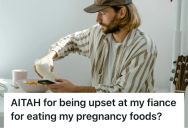 Pregnant Woman Qualified To Receive Free Nutritional Food, But Her Fiancé Keeps Eating Her Portions, Claiming It’s For Both Of Them