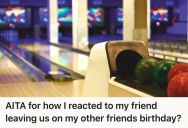 Young Man Suggested Staying In The Car While They Wait For Their Scheduled Bowling Game, But Some Of Their Friends Went For A Walk Instead