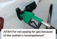 Man Accidentally Got A Full Tank At The Gas Station Due To No Fault Of His Own, But The Cashier Publicly Shamed Him, Saying He Stole It
