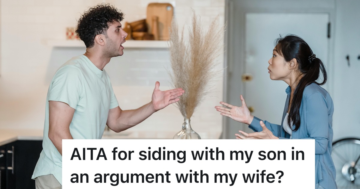 man and woman arguing with each other