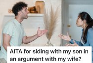 Stepdaughter Took His Son’s Car Without Permission, So He Backed His Son And Refused To Intervene