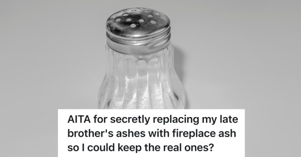 empty salt shaker