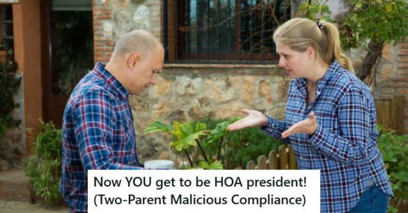 Woman yelling at a man