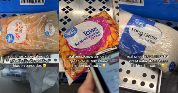 Scanning grocery items