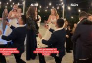 He Proposed At Another Couples’ Wedding, And People Are Pretty Split About Whether Or Not That’s OK