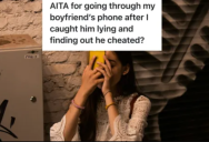 Girlfriend Goes Through Her Boyfriend’s Phone And Finds Out He’s Cheating, But Some Friends Blame Her Snooping For Ruining The Relationship