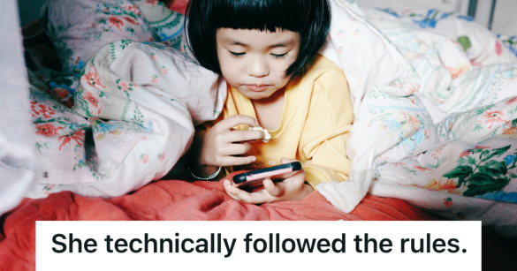 child using a tablet