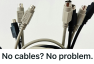 His Mother Refused To Listen About The Wires Being Necessary For Their New Computer, So He Disconnected Everything To Make His Point