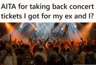 He Cheated On Her And They Broke Up, But He’d Still Really Like To Go To A Concert Together