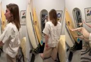 She Was Showing Off Some Of Her Surf Boards, And Now The Whole Internet Is Impressed