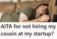He Offered His Cousin An Interview, But His Aunt Is Furious Because She Thought He Was Automatically Going To Get The Job
