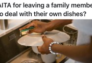 Sibling Keeps Hoarding Dirty Dishes In Their Room, So One Fed-Up Family Member Stops Playing Cleanup Crew
