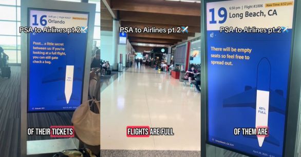 The inside of the Dallas airport