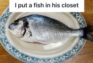 A Friend With Benefits Started A Mean Rumor, So She Got Revenge By Planting Something Stinky In His Closet