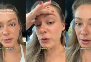 She’s Crying Over What She’s Discovered In The “Never Broke A Bone” Theory