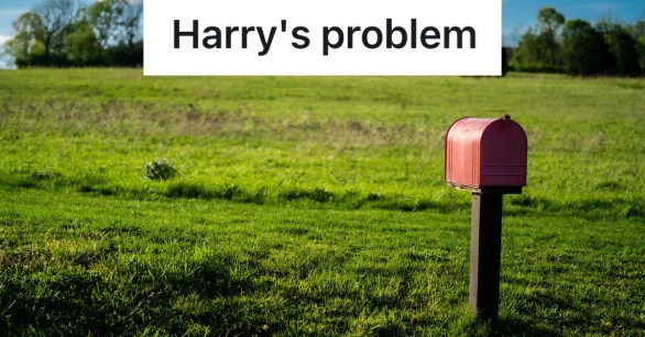 mailbox on a country road