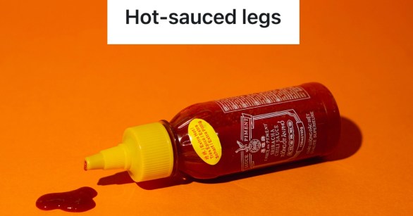 hot honey bottle spilling