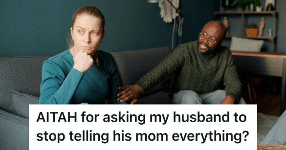 husband and wife arguing on the couch