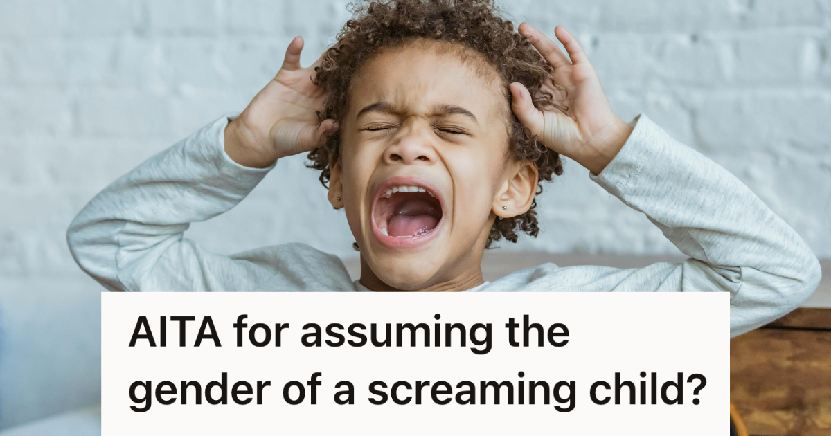 little kid screaming