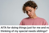 He Spent His Birthday Just Being A Teen But His Parents Called It “Disgusting” For Excluding His Special Needs Siblings