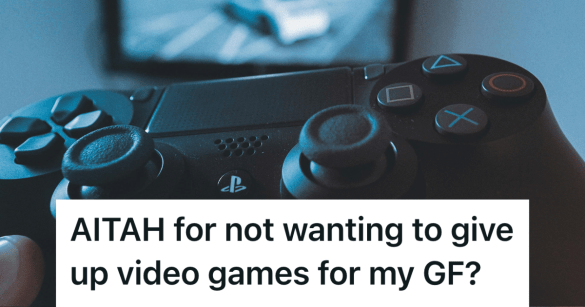 man holding a playstation controller