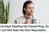 Selfish Coworker Thought Borrowing His Mug Was Harmless, So He Added A Secret Ingredient That Left The Whole Office Gagging