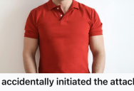 The Polo Of An Unsuspecting Customer Coincidentally Matched The Store Uniform, So A Swarm Of Shoppers Mistook Him For The Staff