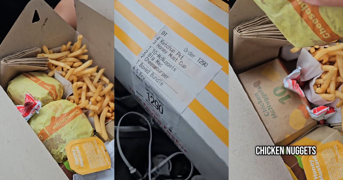 A family meal pack from McDonald's