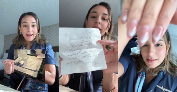 Nina Vida discussing her run-in with Meghan Markle