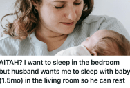 Husband Chose Uninterrupted Sleep Over Supporting His Exhausted Wife, So She Started Questioning Whether He Was Truly A Partner At All