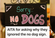 He Spoke Up About A Dog In A No-Pet Zone, But Instead Of Getting Justice, The Rest Of The Café Labeled Him The Trouble Maker And Took The Pet Owner’s Side